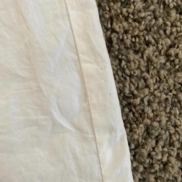 See by Chloe White Shirt Dress with Ruffled Sleeves - Size 34 - Picture 4 of 7